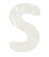 Sの文字のイラスト
